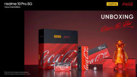 Unboxing speciálního mobilu Realme 10 Pro 5G Coca-Cola Edition by infoek.cz