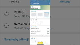 Telegram klient AyuGram pro Android by infoek.cz