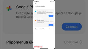 Xiaomi galérie fotek umí zálohu na OneDrive a Google Fotky by infoek.cz