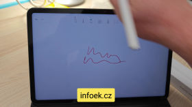 Xiaomi Pad 6 a Xiaomi Smart Pen - psaní na zhaslém displeji by infoek.cz